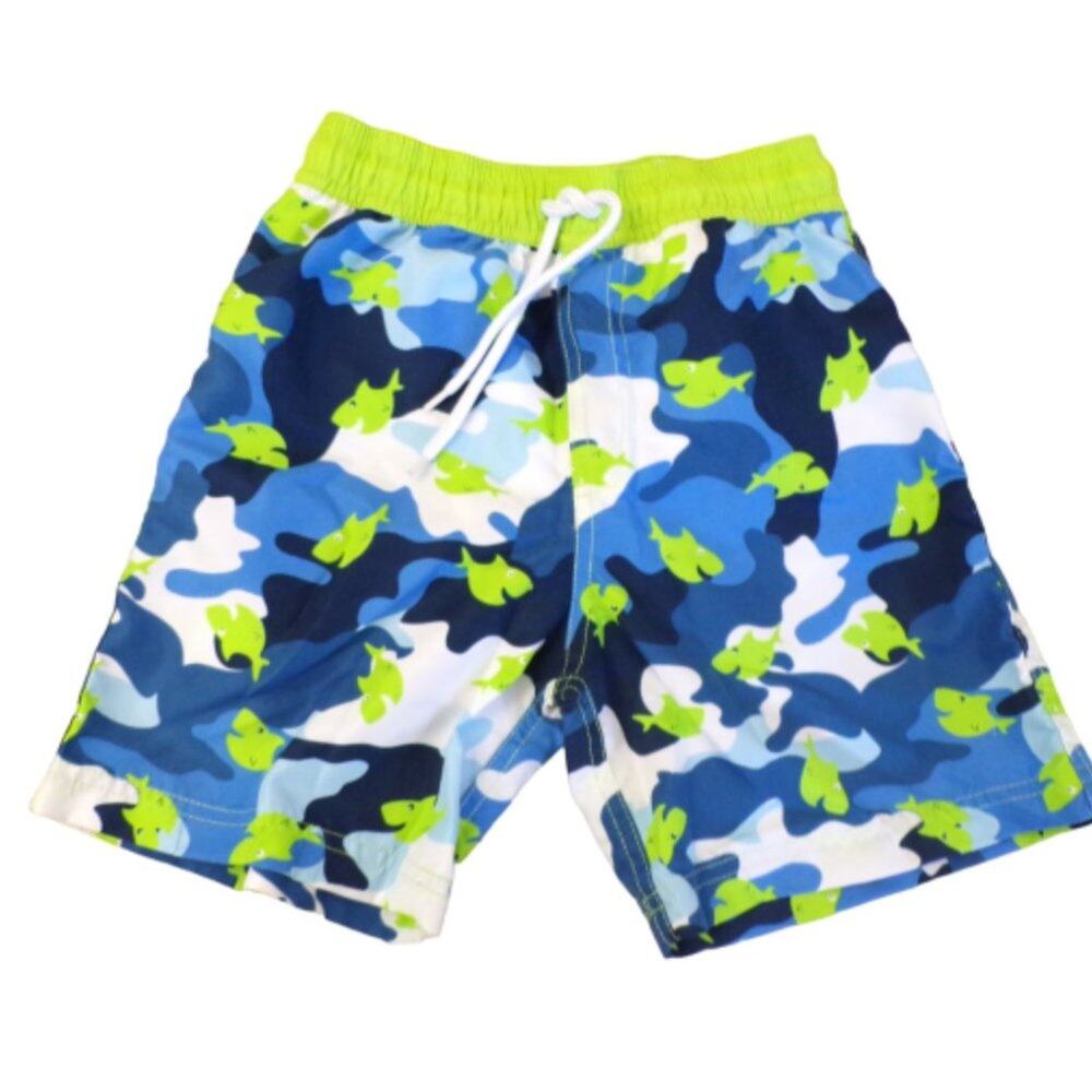 Floatimini Swim Set Board Shorts Top Boys Size 6 UPF Sun Screen 50+ NWT - Picture 4 of 5